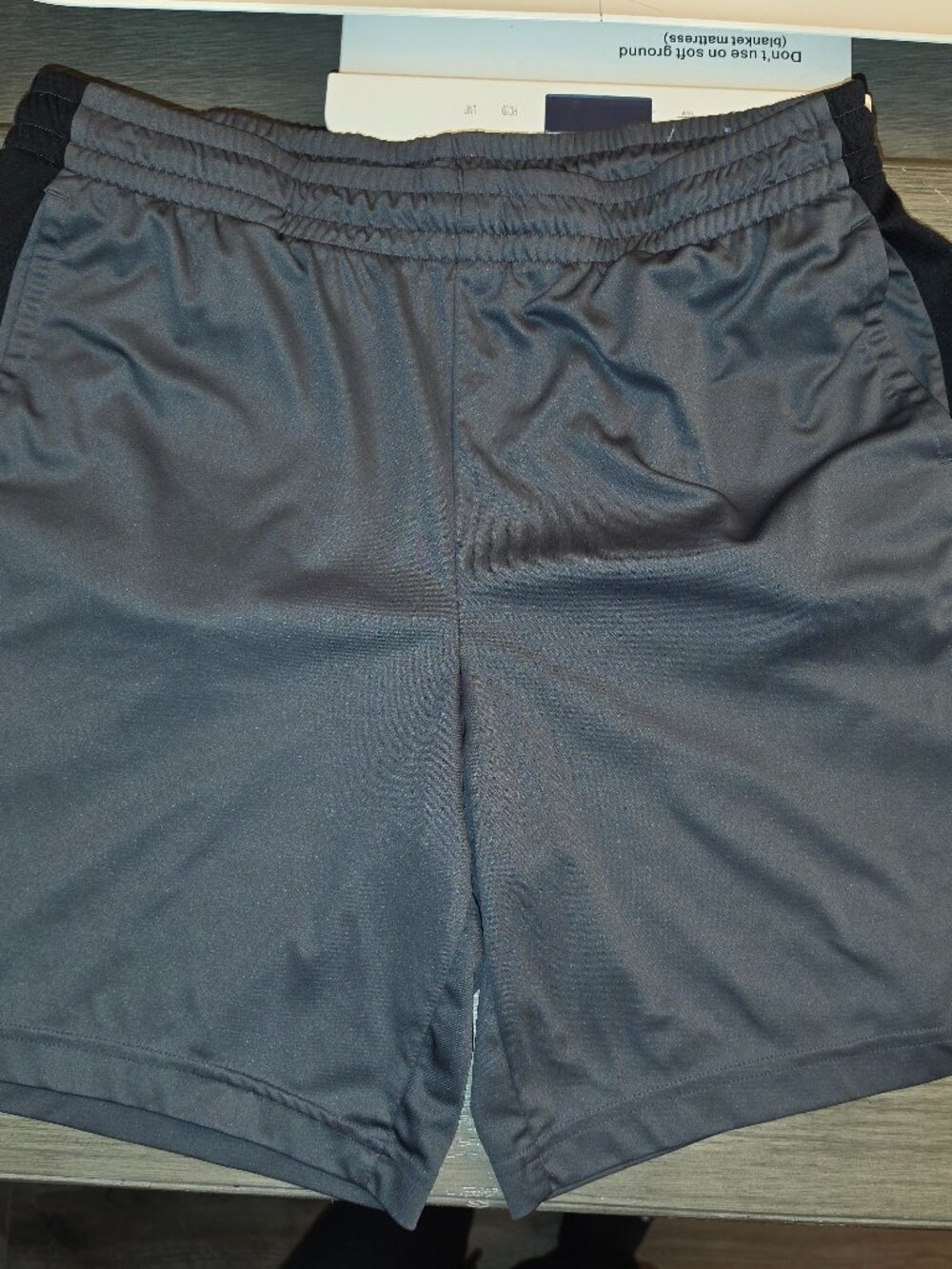 Tek Gear Drytec Gray Shorts- sporty- pockets- Men's large